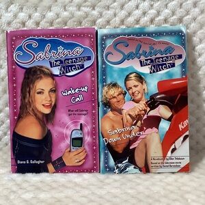 Sabrina the Teenage Witch Book Lot of 2 Vintage TV Tie In Paperbacks 📚